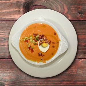 Sopa y verduras Restaurante El Valle